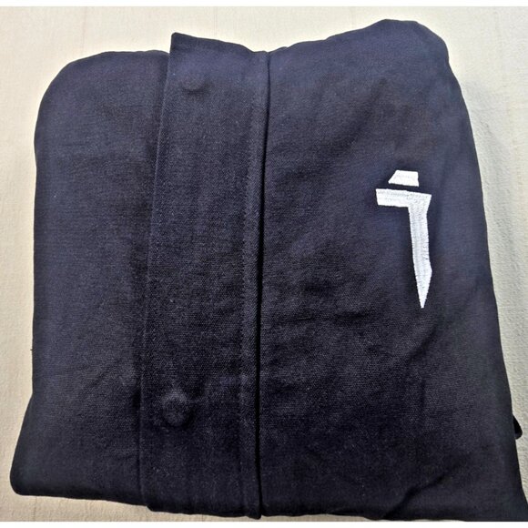 NWT Niepce I-Tech Techwear Cargo Jacket Black Hooded Coat Streetwear Cyberpunk L - Picture 16 of 16